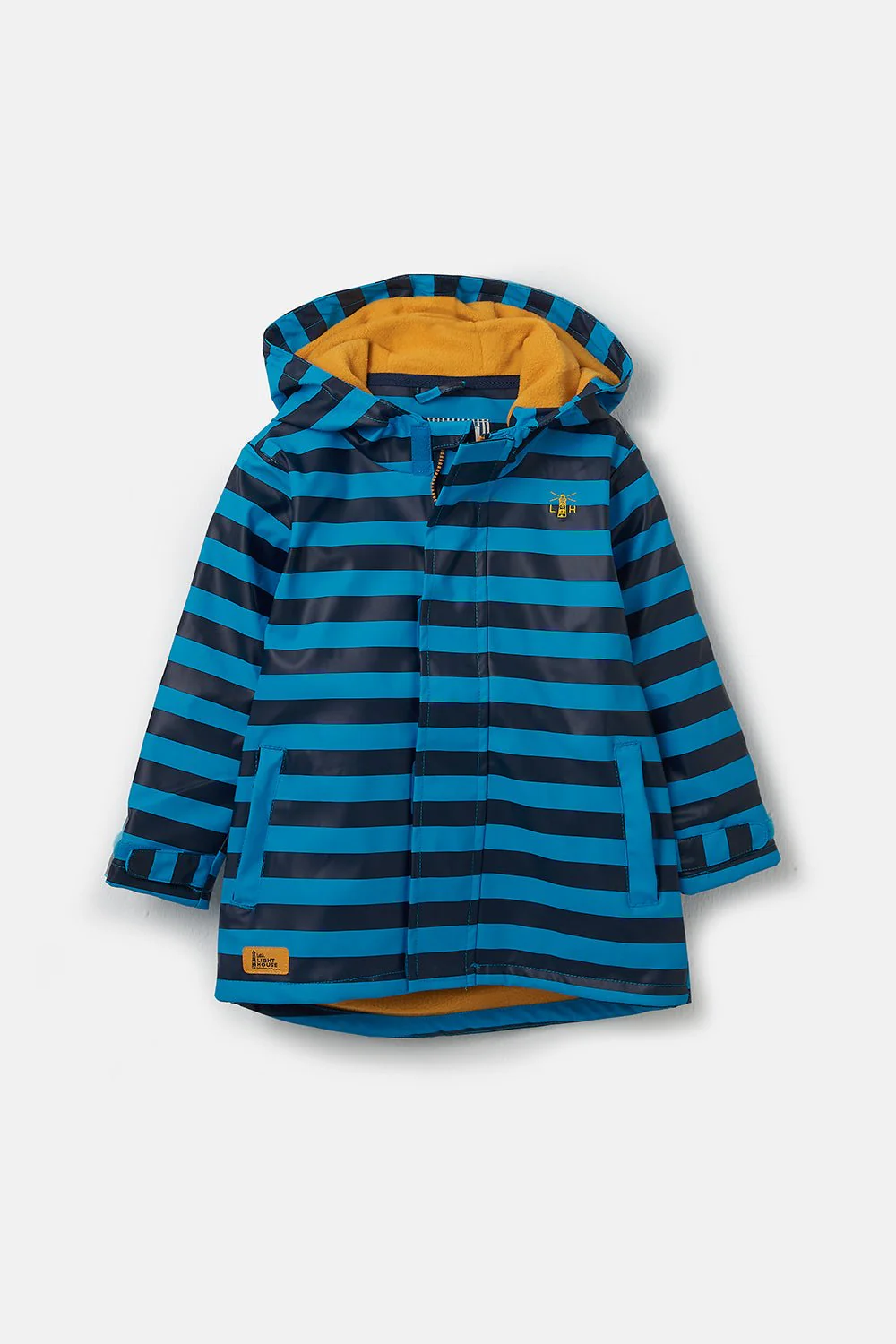Adam Coat - Blue Eclipse Stripe