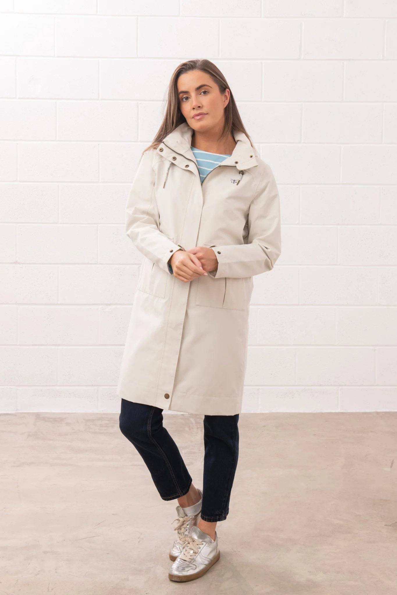 Annika Coat - Cream - Image 8