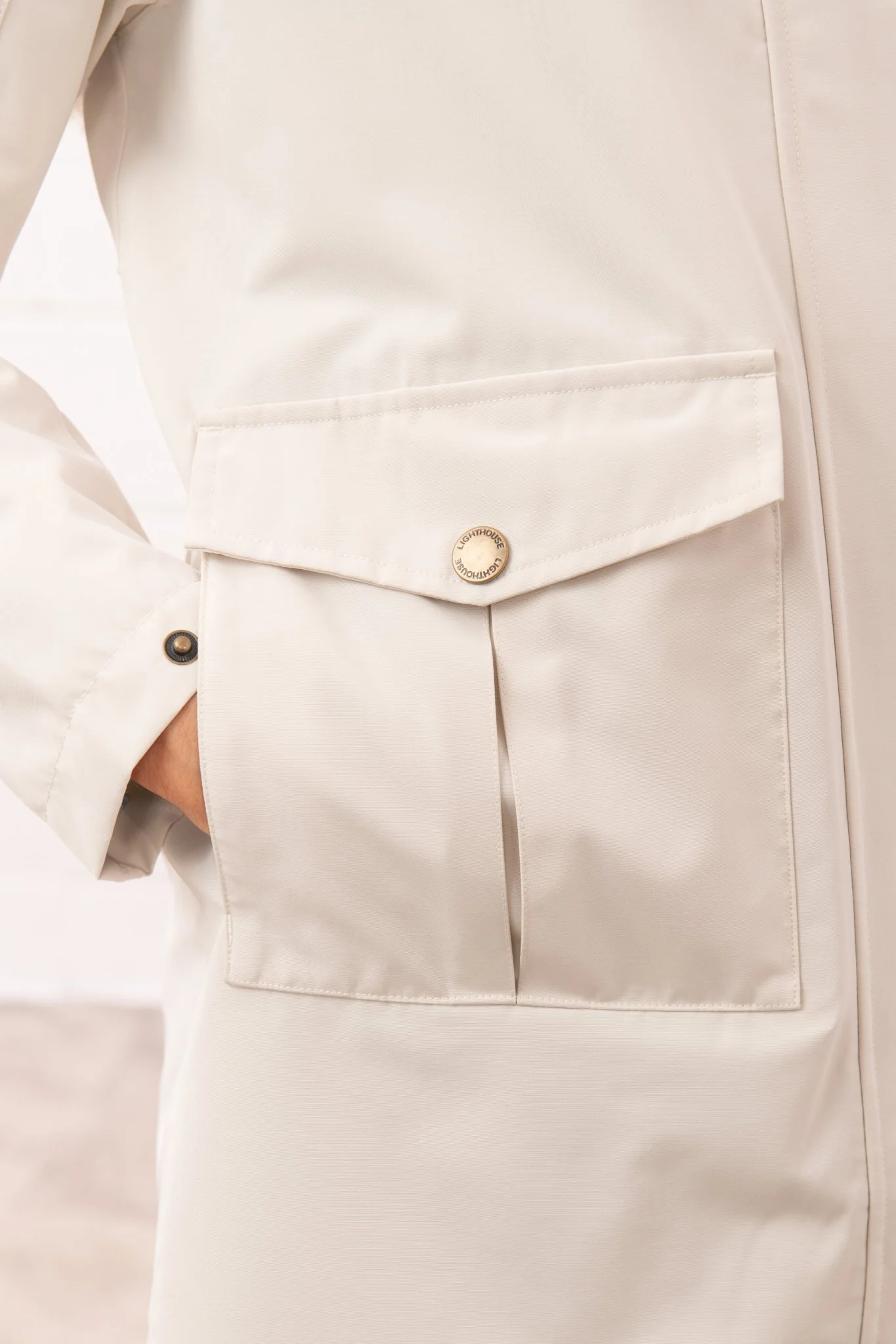 Annika Coat - Cream - Image 9