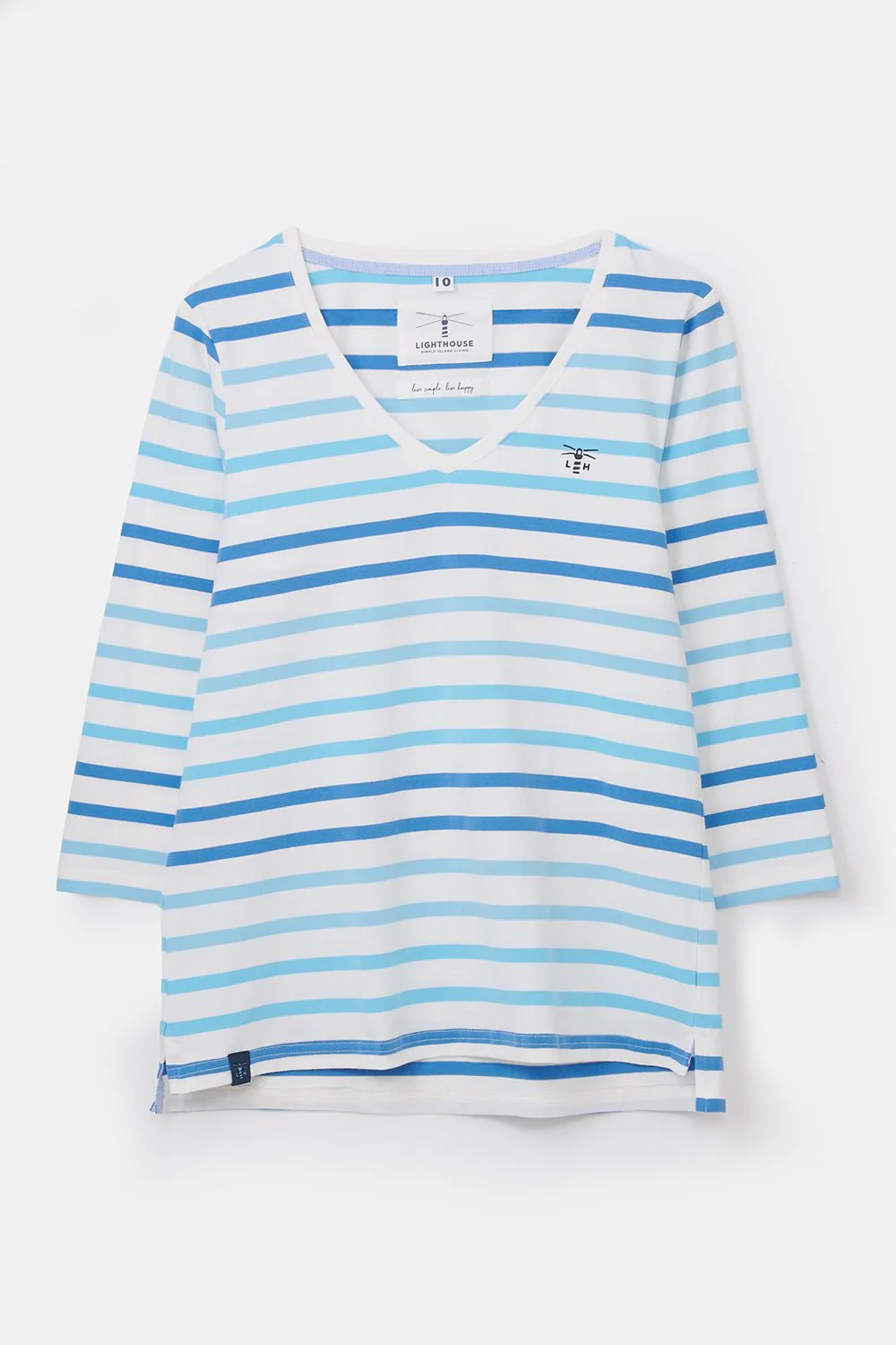 Ariana Top - Blue Stripe - Image 2