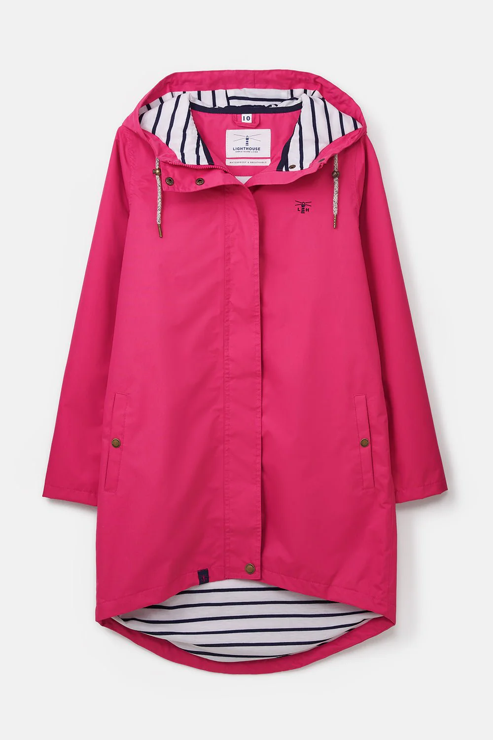 Long Beachcomber Jacket - Azalea Pink - Image 2