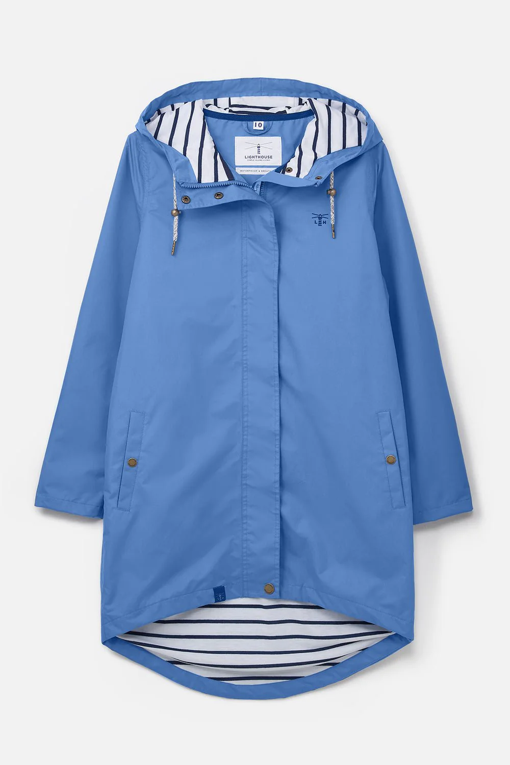 Long Beachcomber Jacket - Marine Blue - Image 2