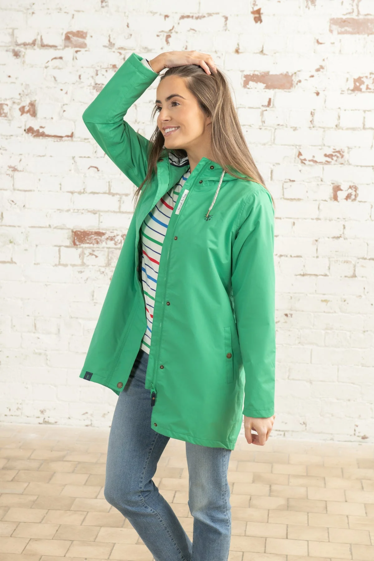 Long Beachcomber Jacket - Seagrass - Image 2