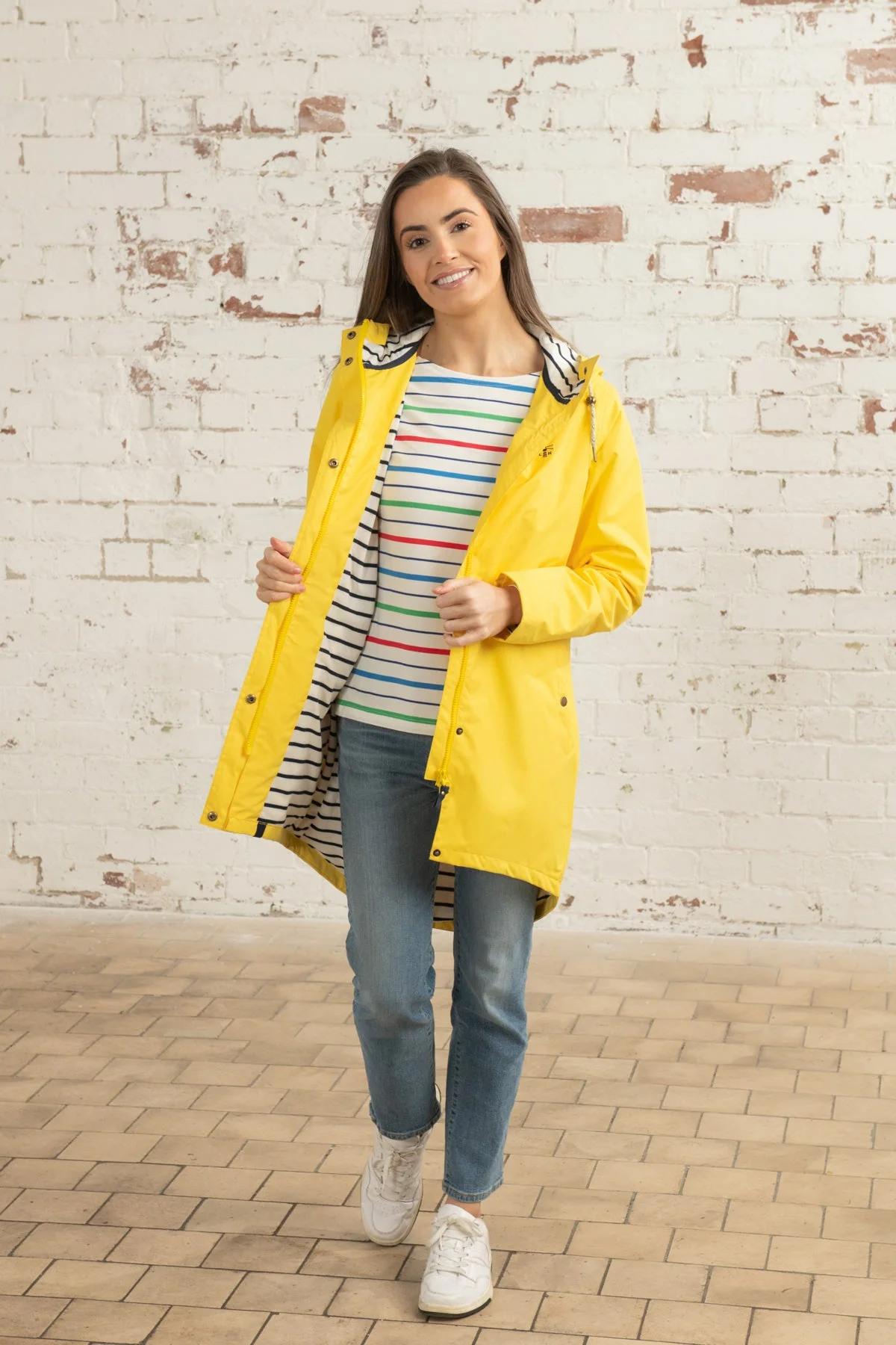 Long Beachcomber Jacket - Yellow - Image 2