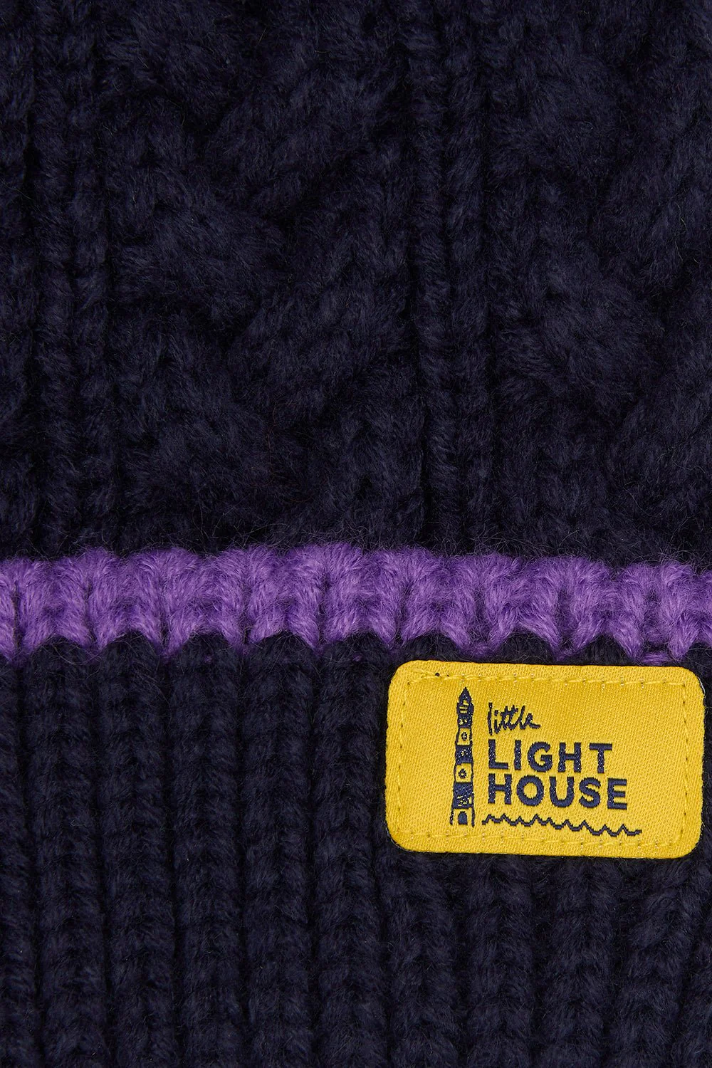 Bobbie Bobble Hat - Purple Tractor - Image 2