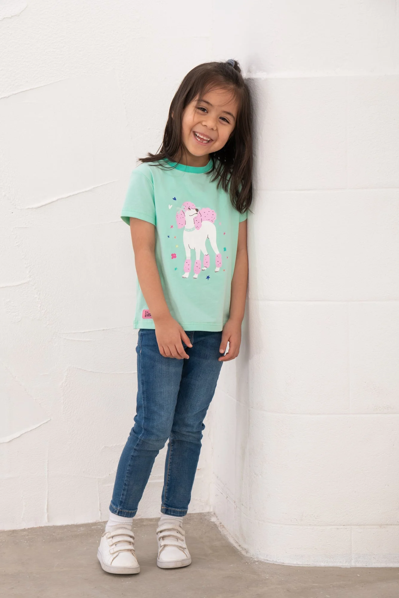 Causeway Short Sleeve - Mint Poodle