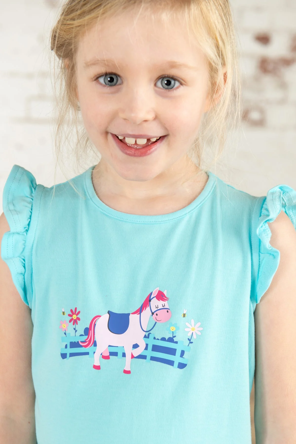 Causeway Swing Tee - Pony Print - Image 2