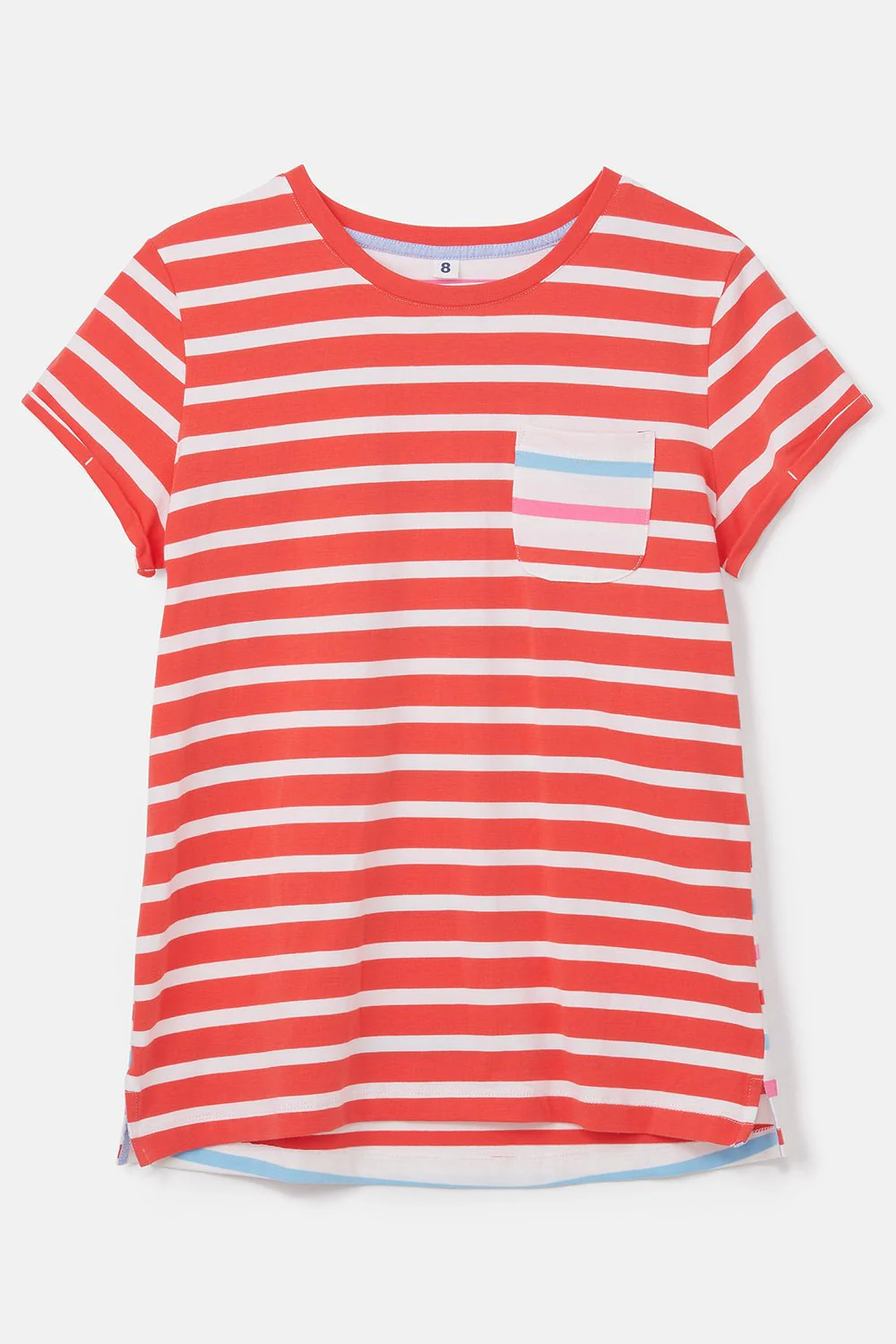 Causeway Tee - Watermelon Stripe - Image 2
