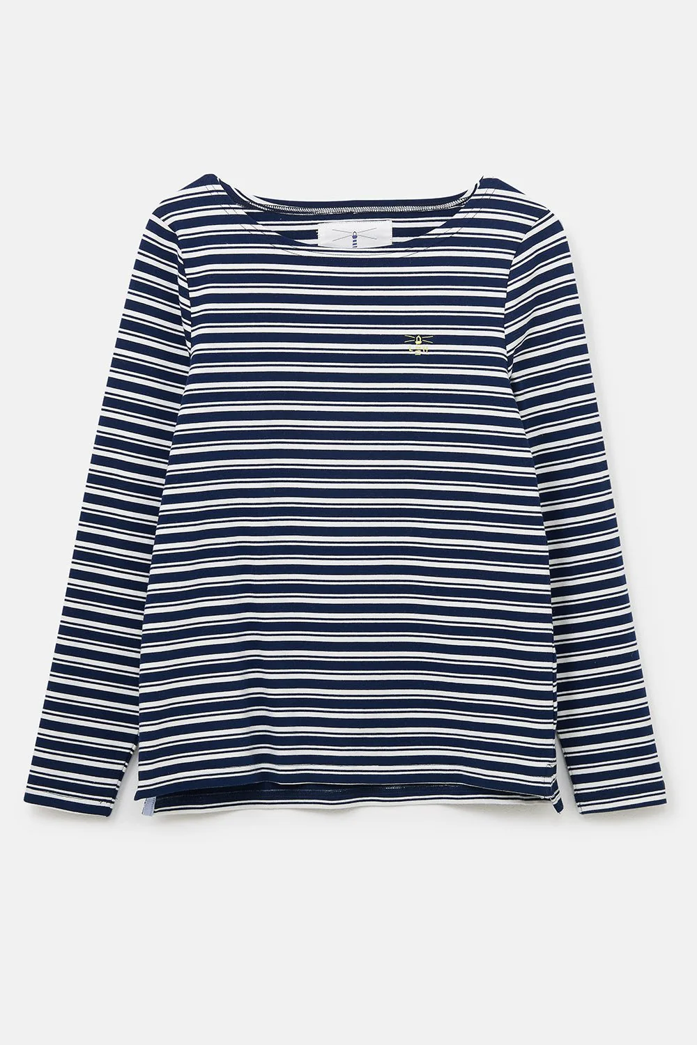 Causeway Breton Top - Navy Stripe - Image 2