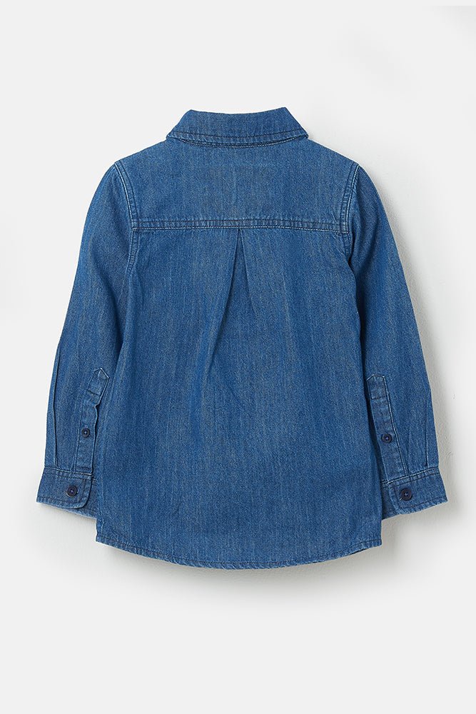 Charlie Shirt - Denim - Image 5