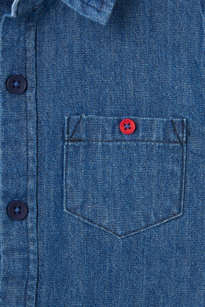 Charlie Shirt - Denim - Image 6