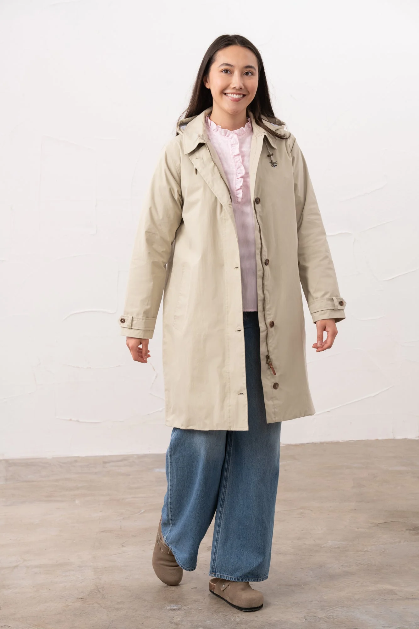 Hallie Coat - Clay