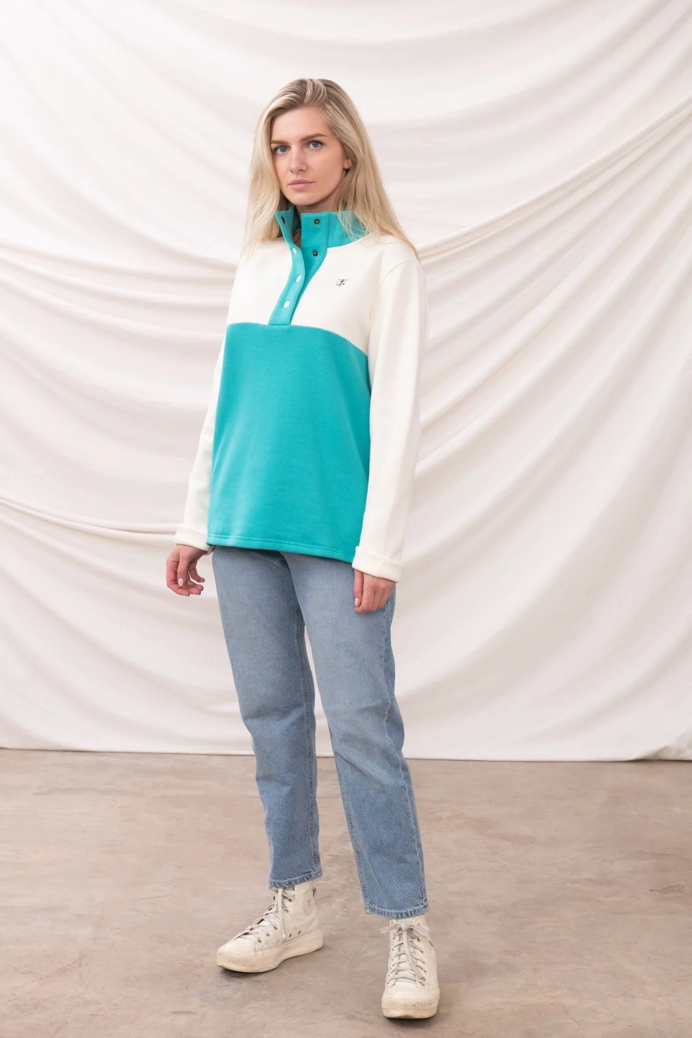 Haven Jersey - Coconut Soft Teal - Image 2
