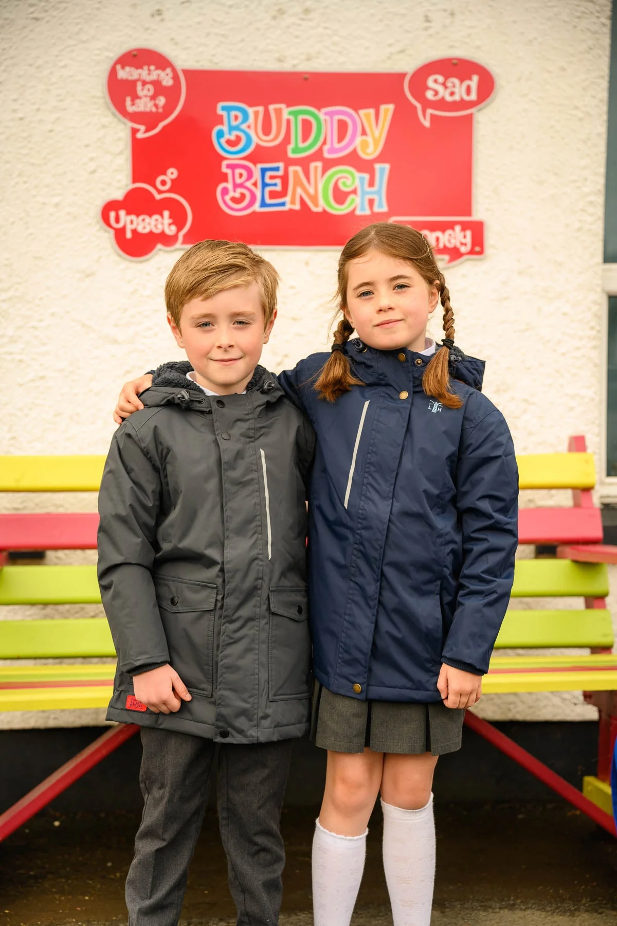 School Coat - Navy - Image 18