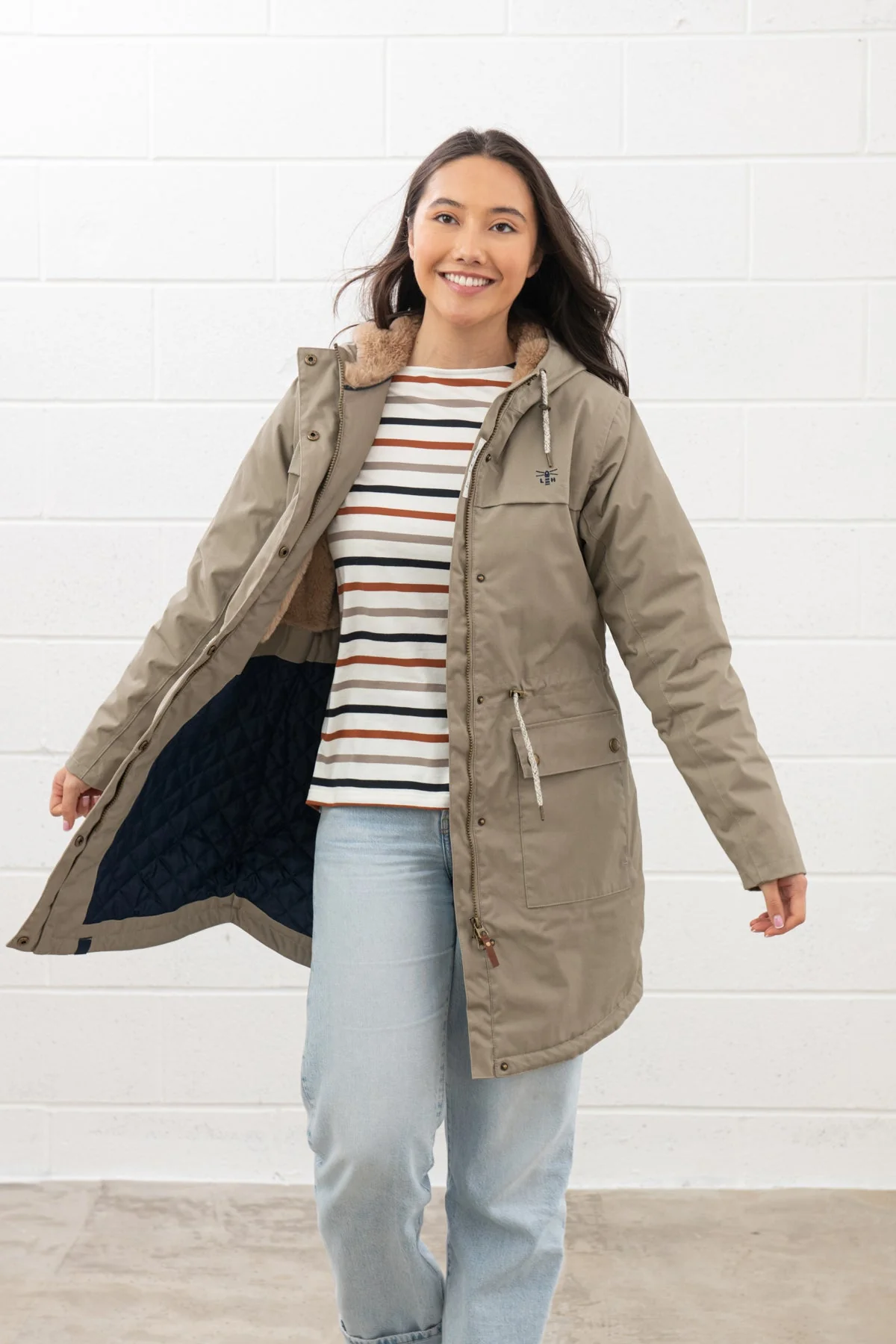 Isobel Coat - Mocha - Image 2
