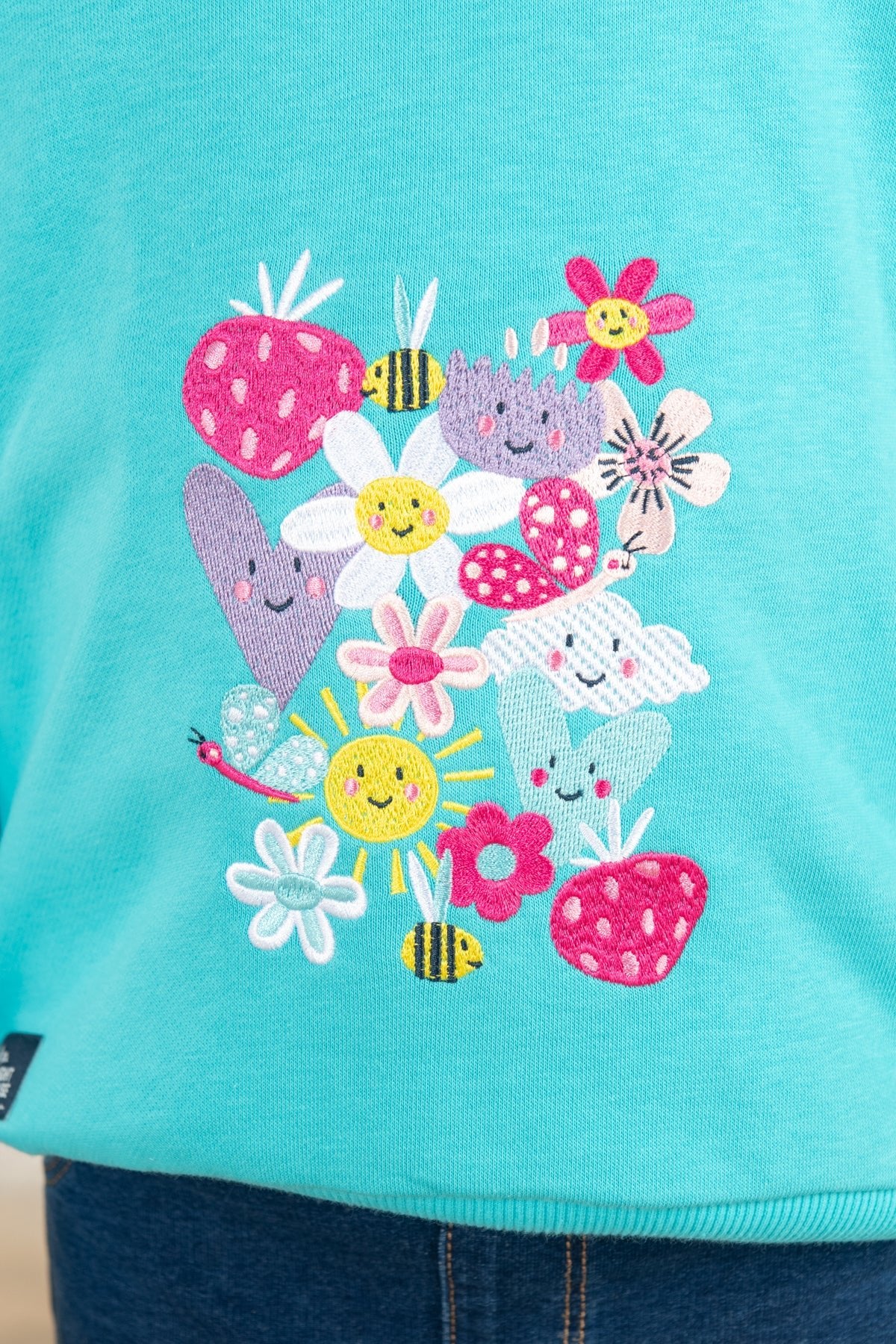 Jessie Hoodie - Turquoise - Image 8