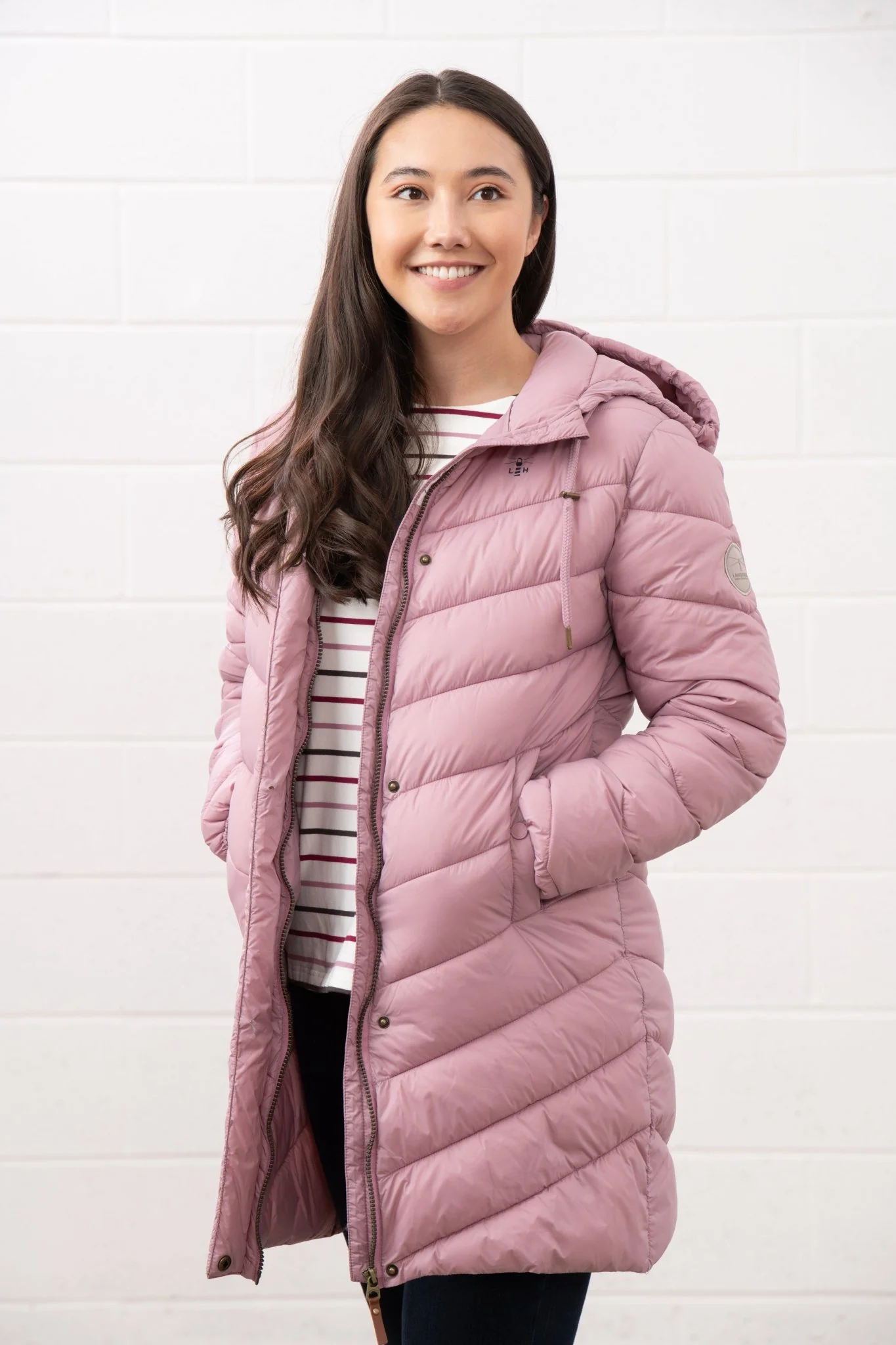 Laurel Coat - Wild Rose