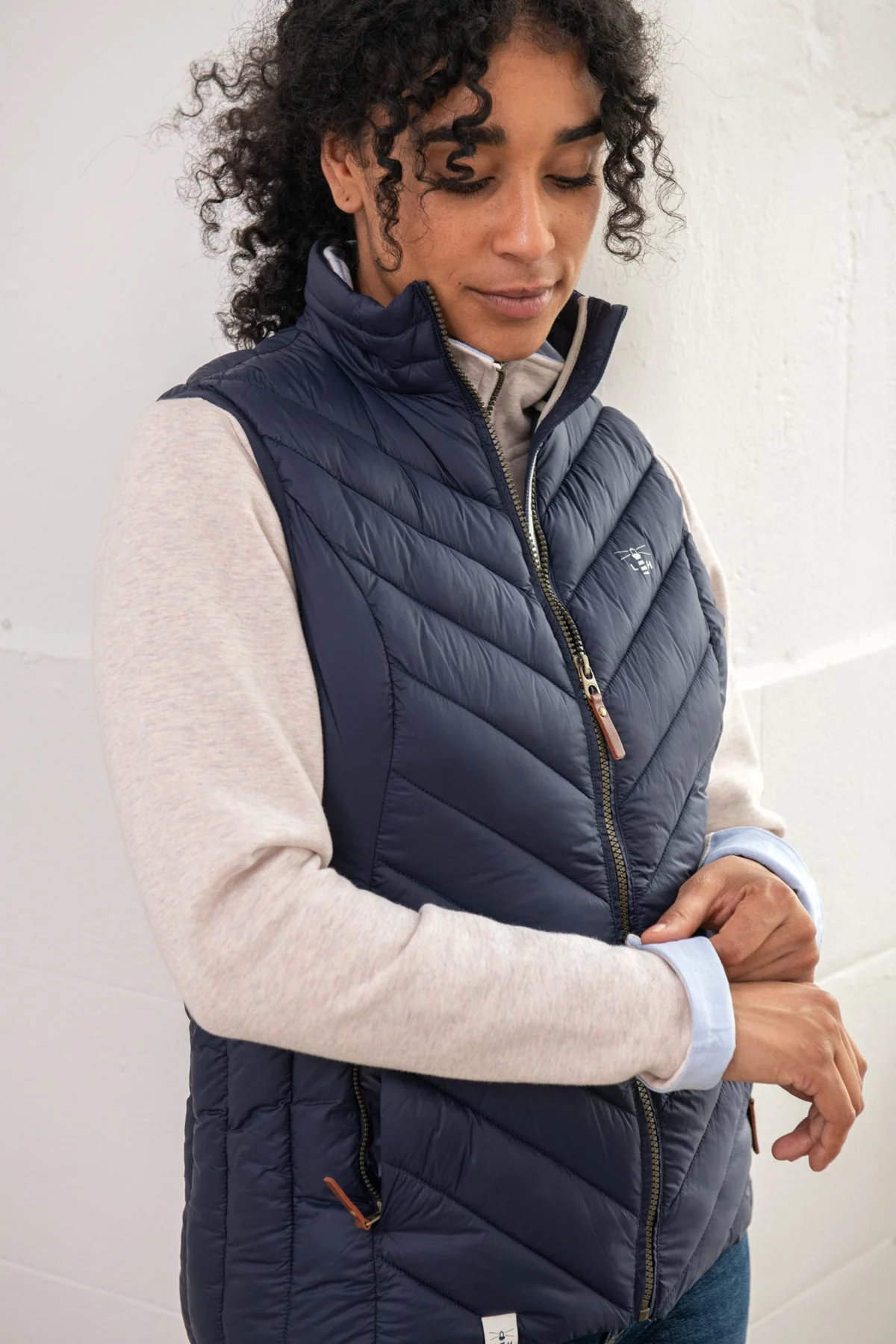 Laurel Gilet - Navy Blue - Image 2