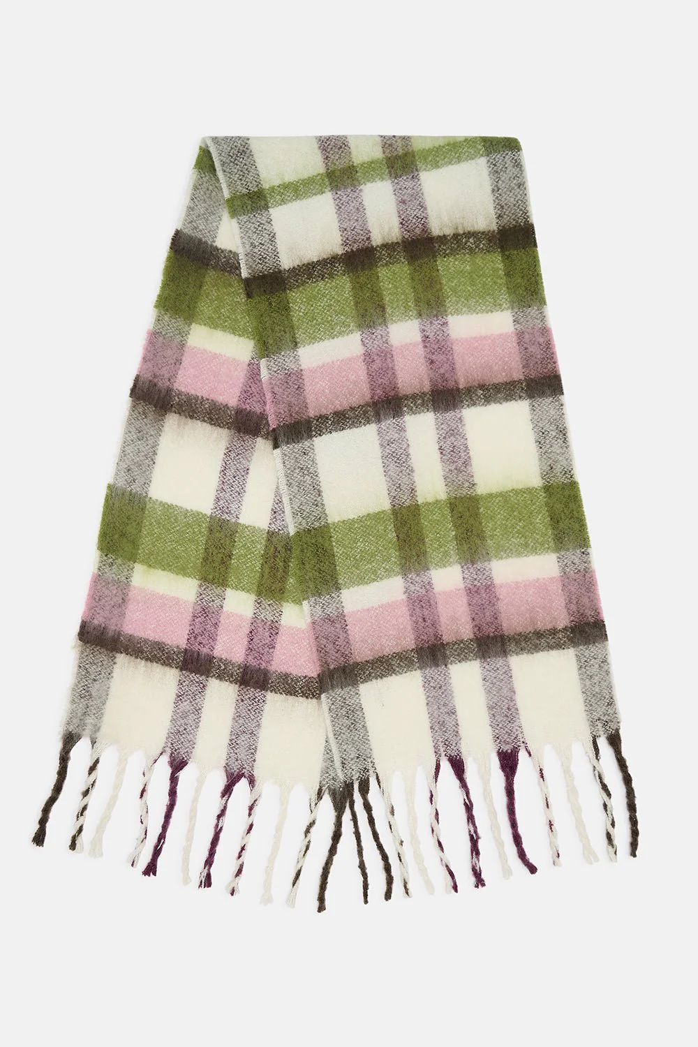Lighthouse Scarf - Sea Kelp Rose Cocoa - Image 2
