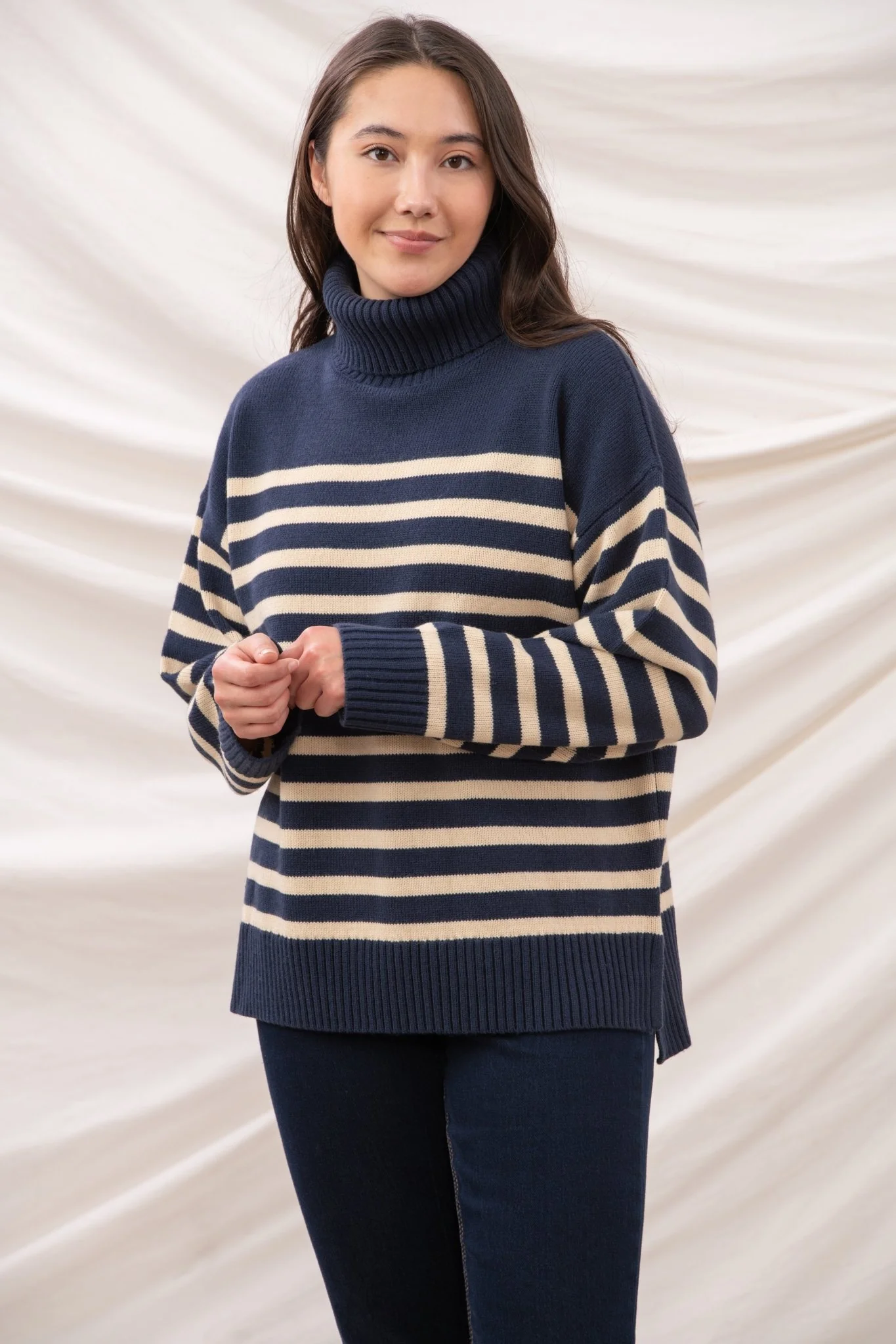 Luisa Jumper - Navy Stripe