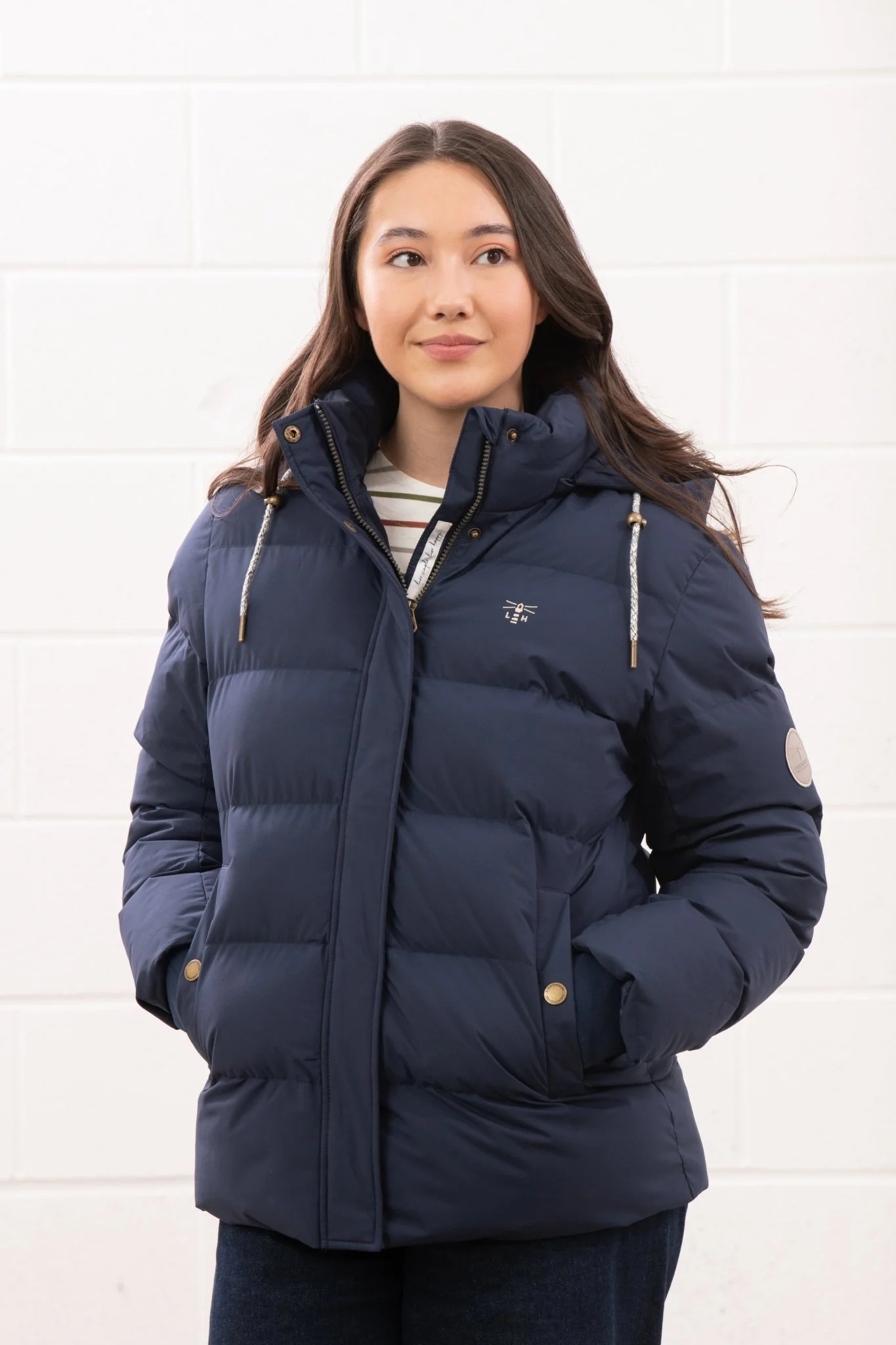 Margot Coat - Navy