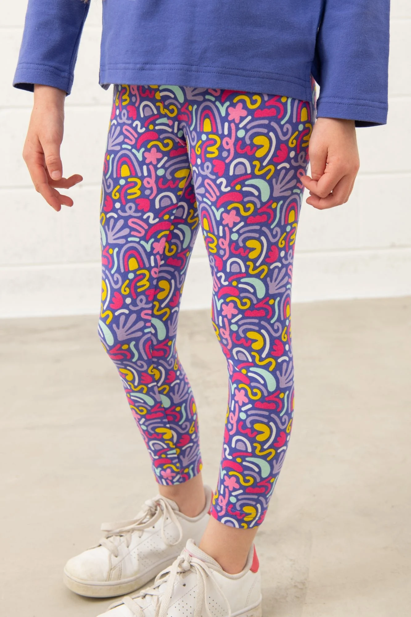 Mollie Leggings - Abstract Print