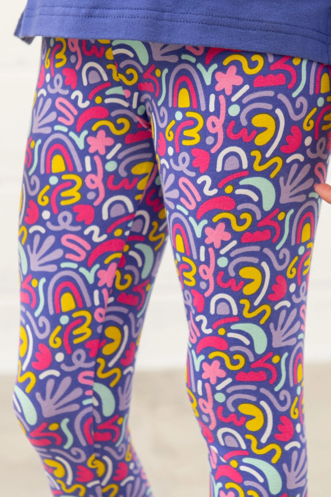 Mollie Leggings - Abstract Print - Image 2