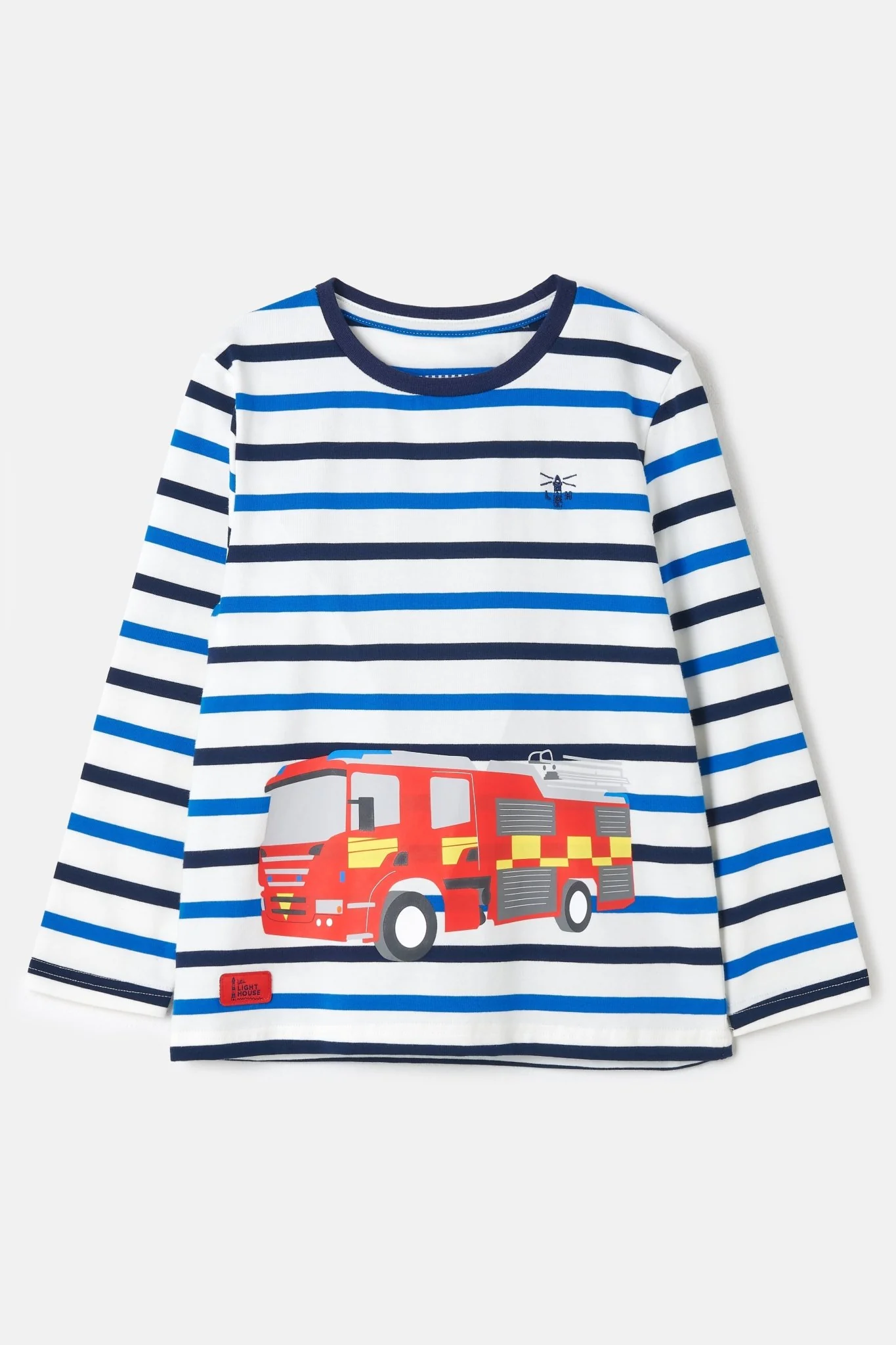 Oliver Top - Fire Engine Print - Image 2