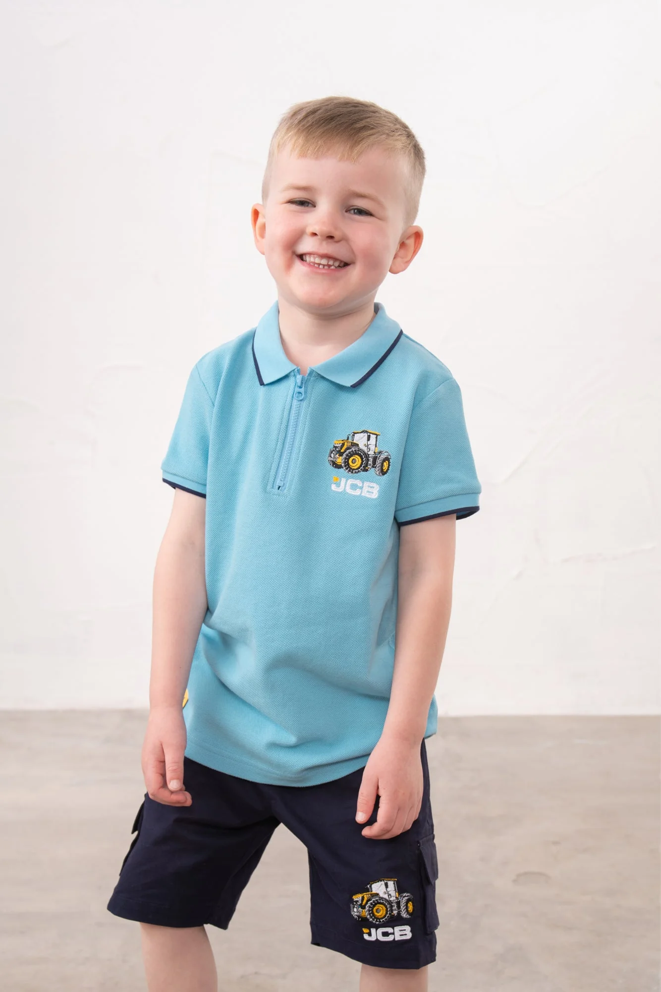 Pier Short Sleeve Polo Shirt - JCB Print - Image 3