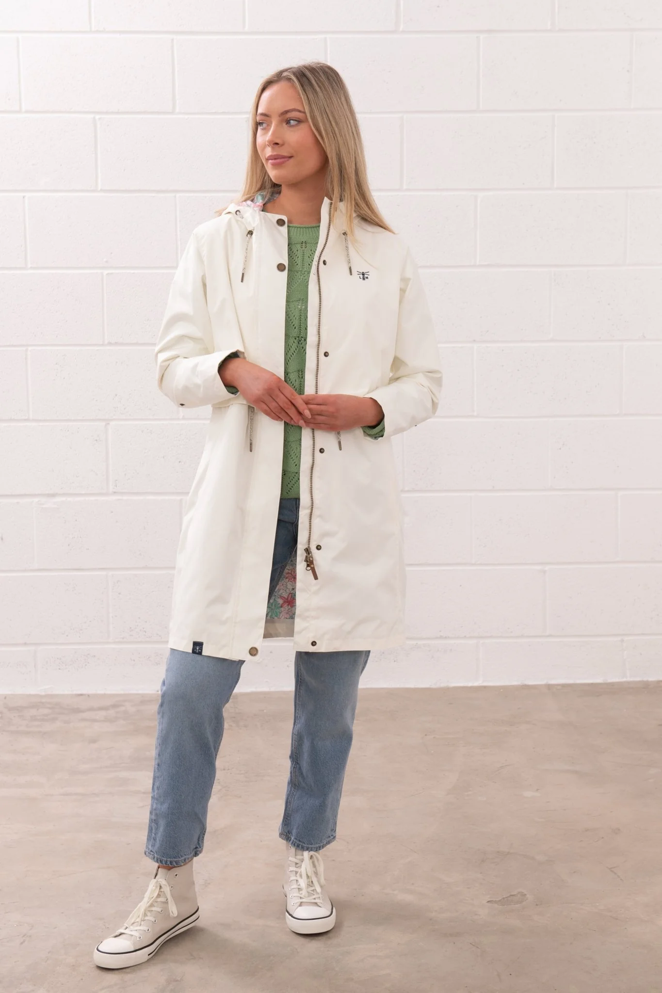 Pippa Coat - Coconut