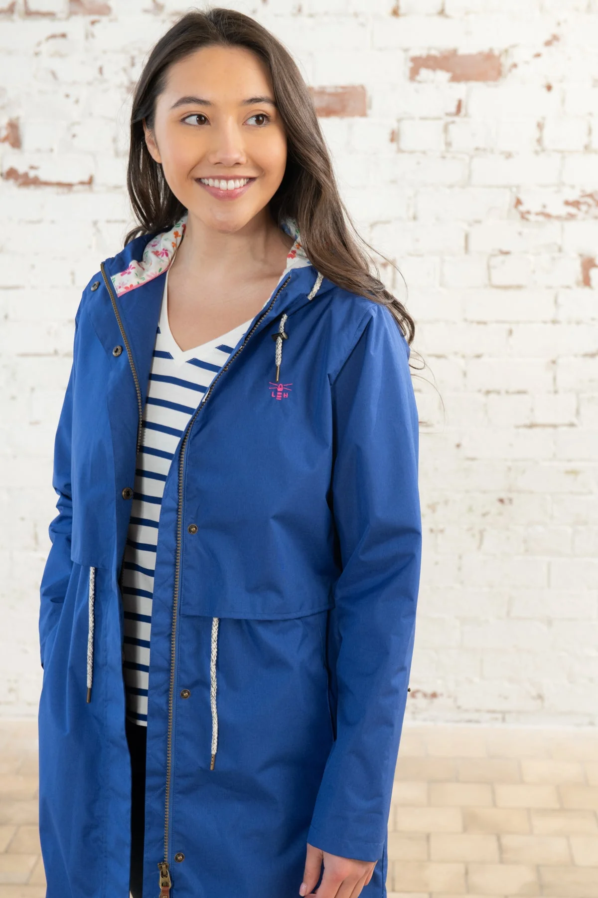 Pippa Coat - Indigo - Image 2