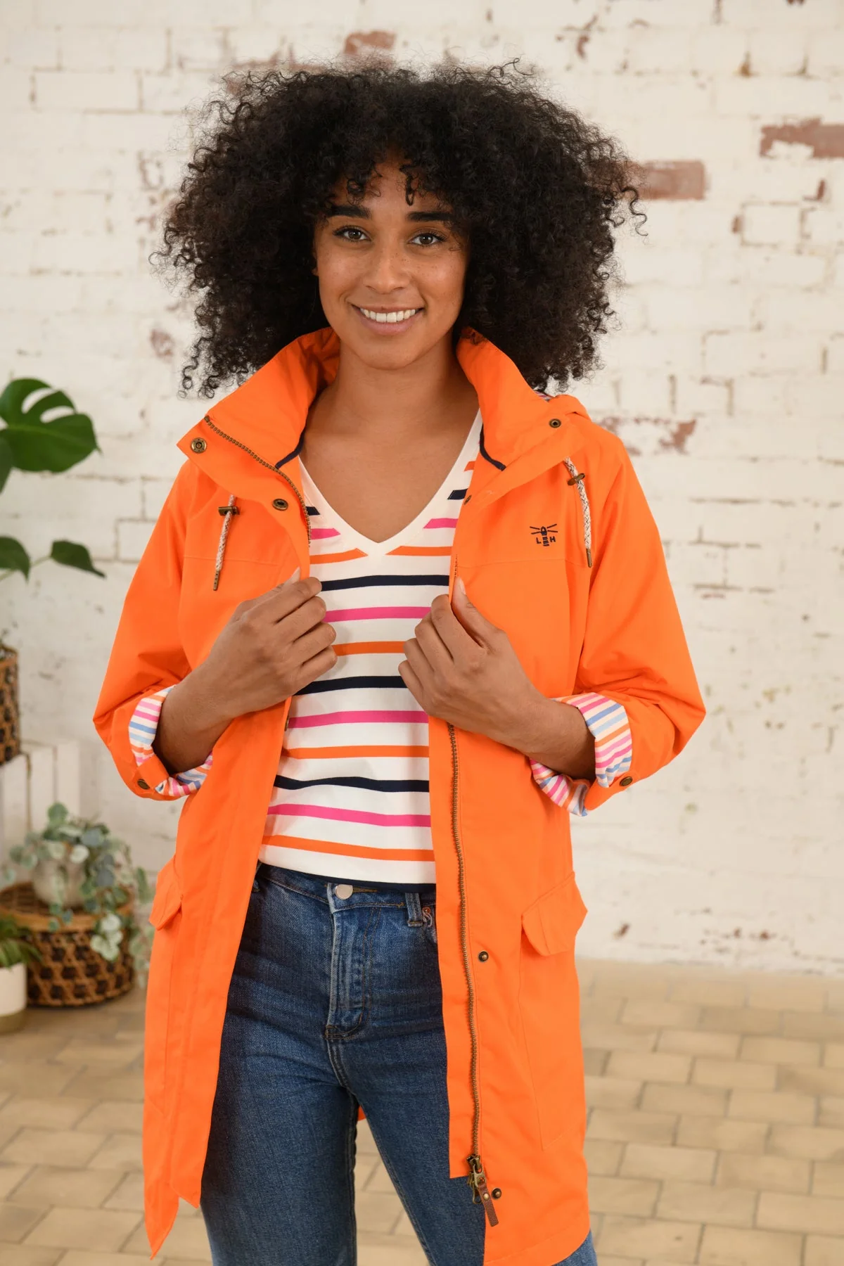 Rebecca Jacket - Sun Orange