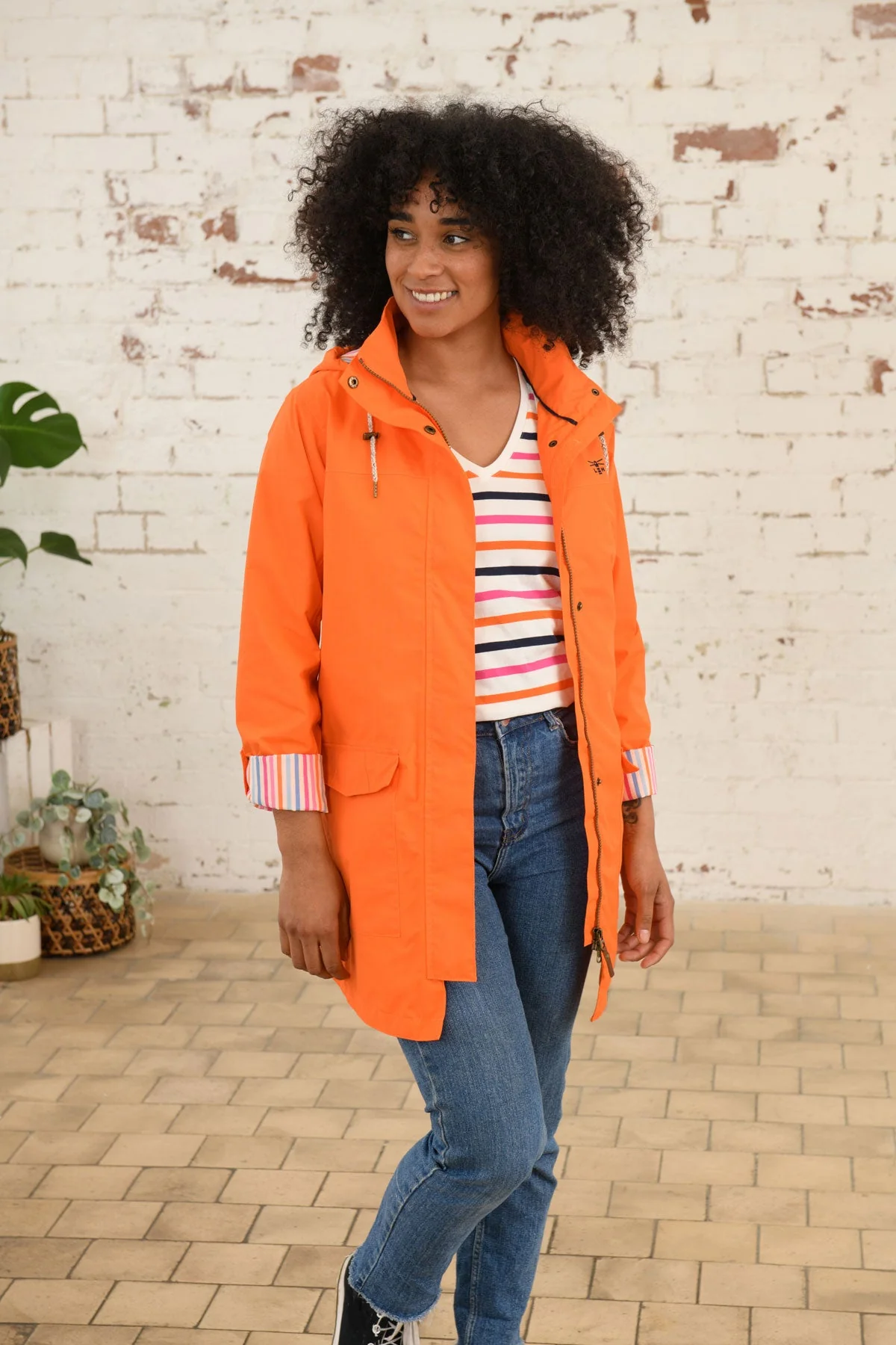 Rebecca Jacket - Sun Orange - Image 3