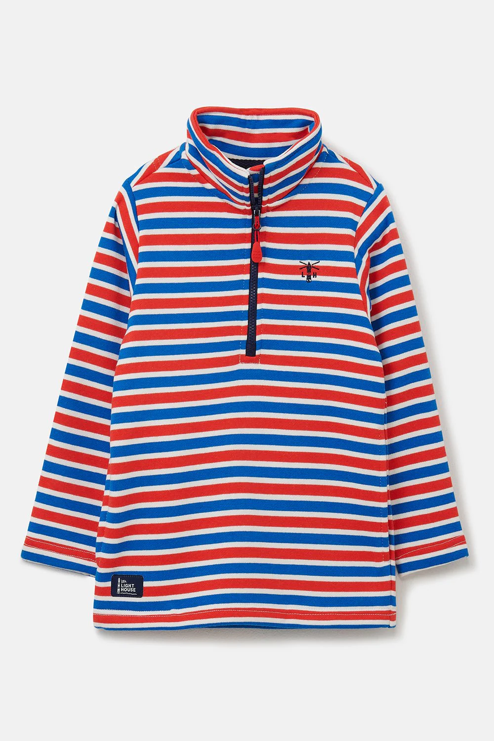 Riley Sweatshirt - Blue Red Stripe - Image 2