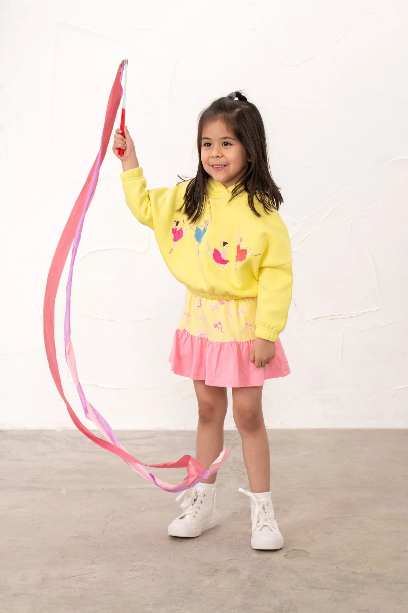 Saskia Skort - Lemon Bow - Image 4