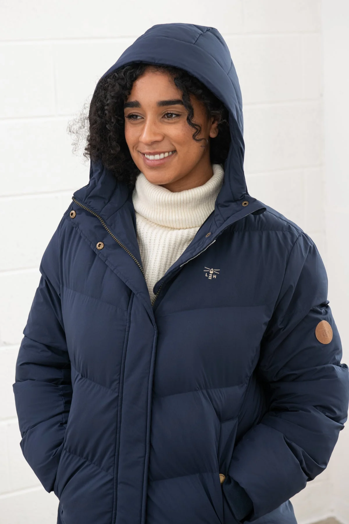 Savannah Coat - Navy - Image 2