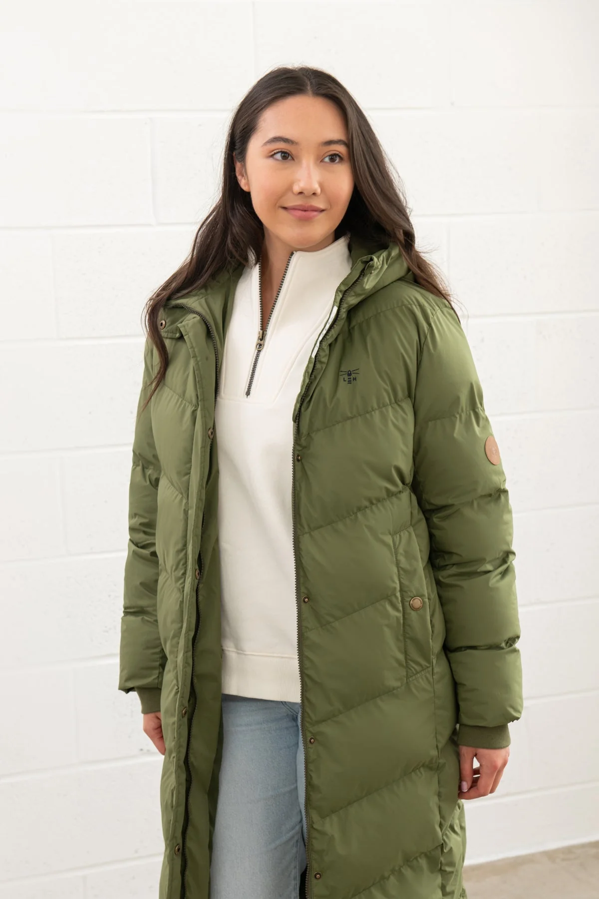 Savannah Coat - Olive - Image 2