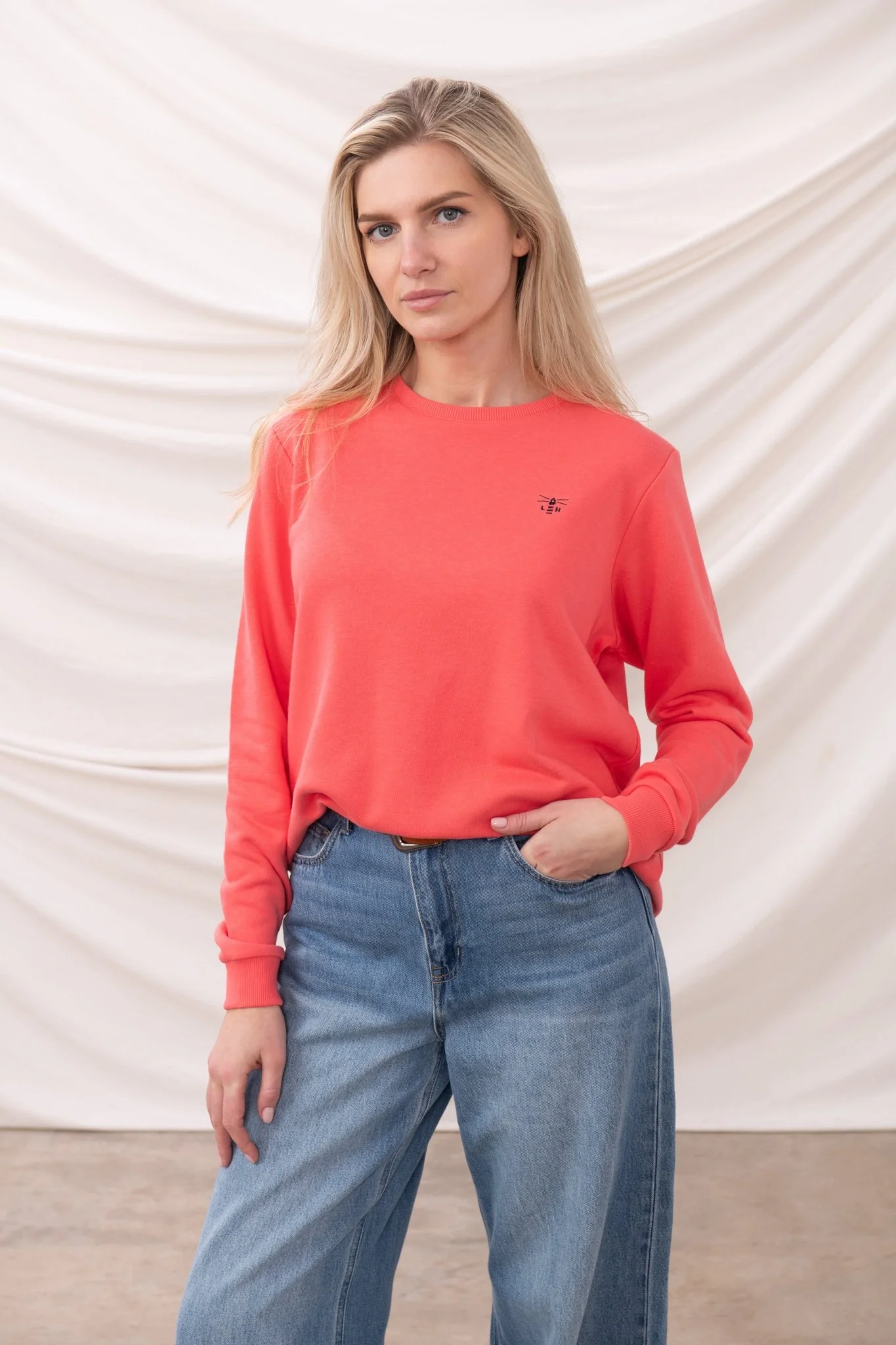 Seaside Jersey - Deep Coral - Image 2
