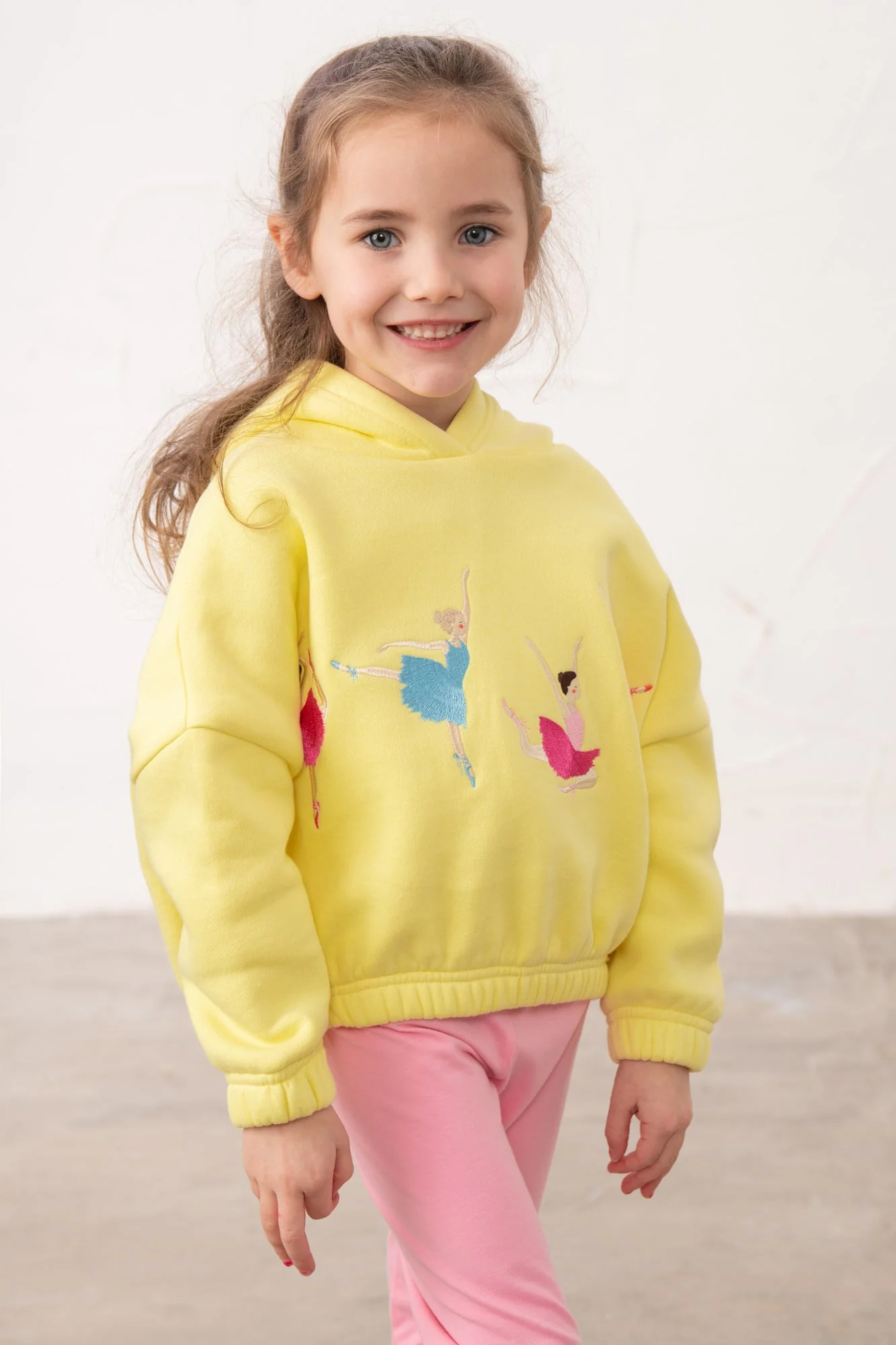 Winnie Hoodie - Yellow Ballerina